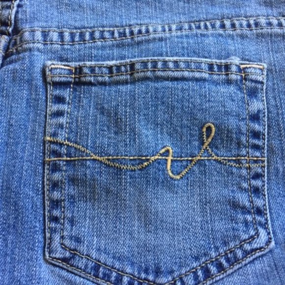 Medium/Light Wash Blue Jeans 16 Long - Picture 7 of 8